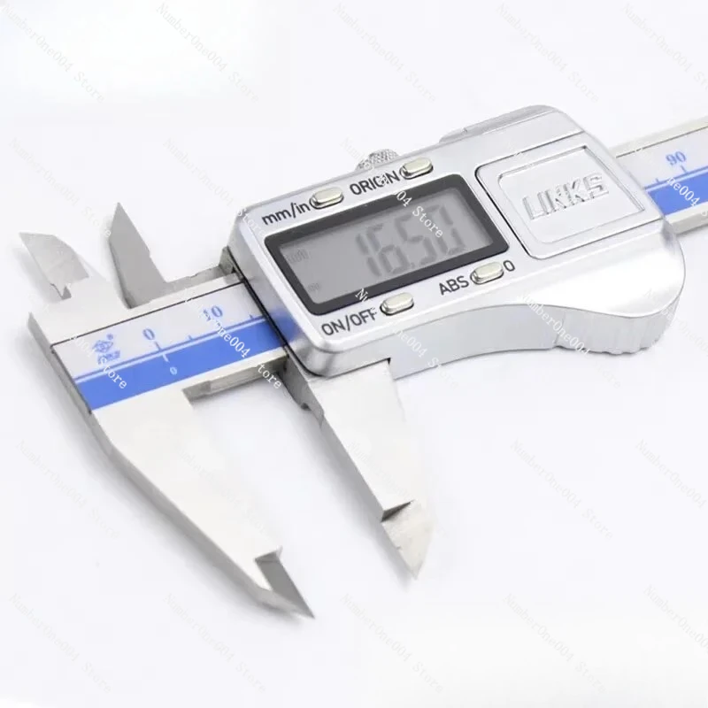 

Digital Vernier Caliper Stainless Steel High Precision Electronic Oil Caliper 0-150-200-300-500mm