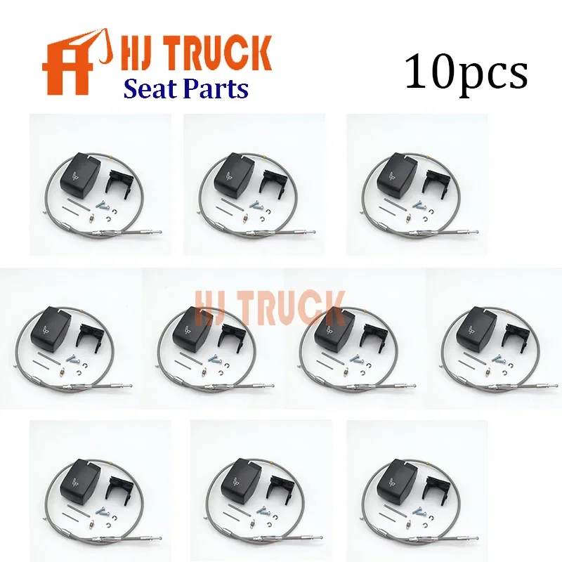 10pcs Truck seat parts 1498835 Front Right Side Seat Air Suspension Cable Repair Kit for Scania Accessories
