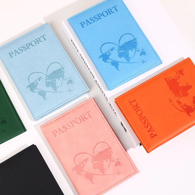 

Solid Color Retro Passport Cover Waterproof PU Leather Passport Holder Travel Wallet Passport Bag ID Holder Travel Accessories