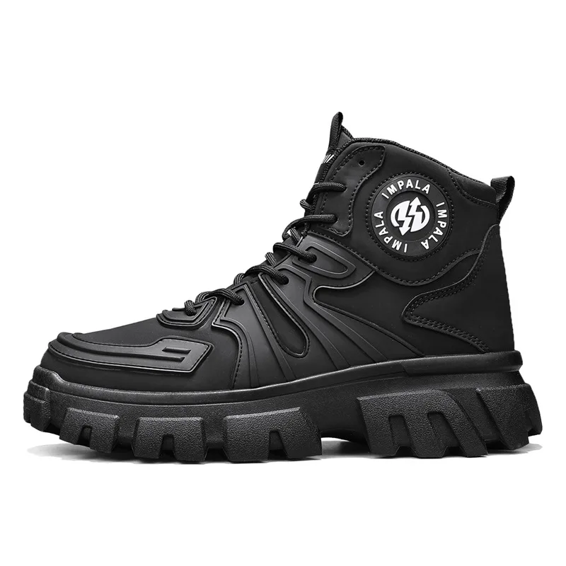Men Motorcycle Boots Breathable Anti-fall Rider Road Racing Casual Shoes Motorbike Shoes Wear Resistant Motocross Tactics Boots view 5