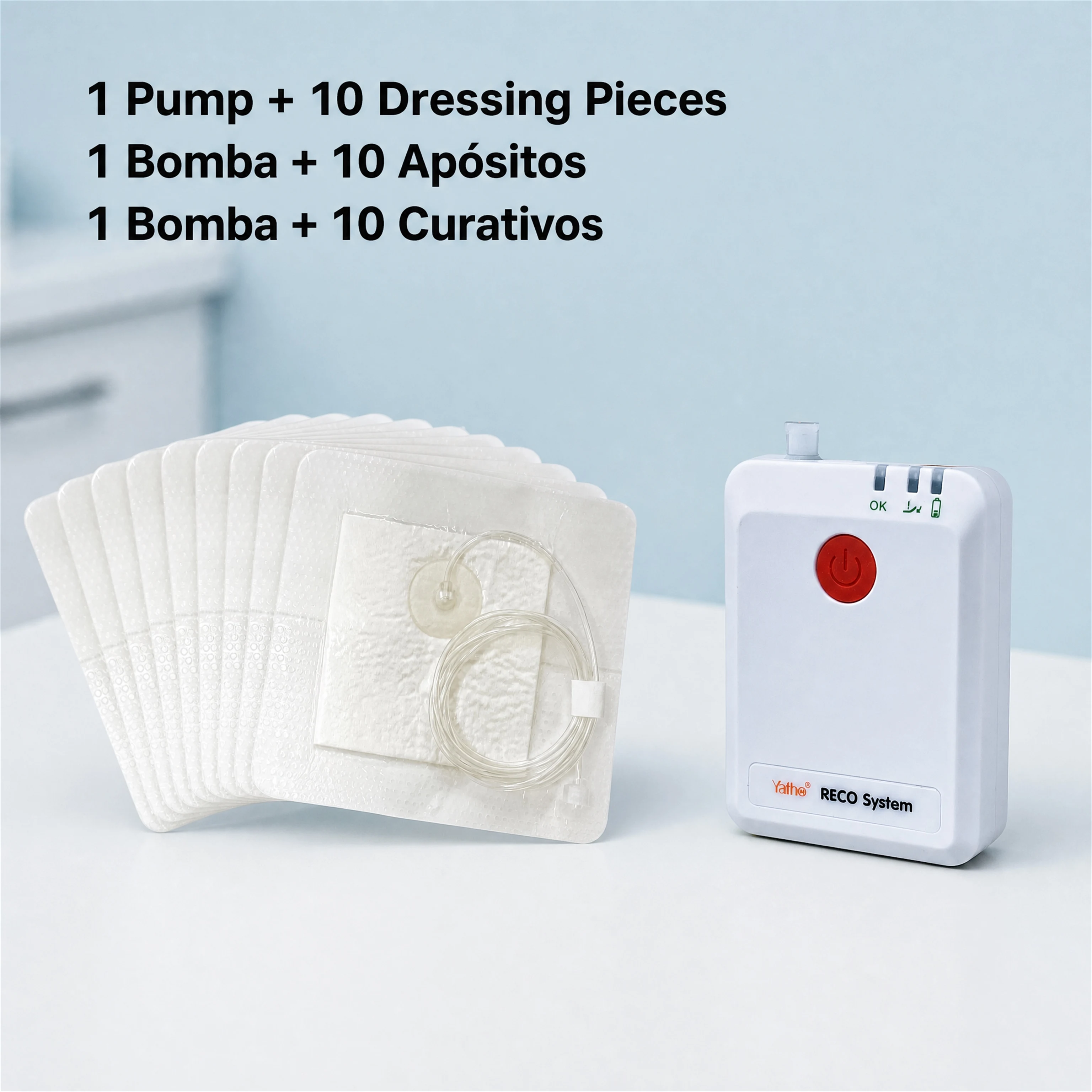 20x20cm Negative Pressure Wound Therapy NPWT Dressing kits medical products 15x20cm
