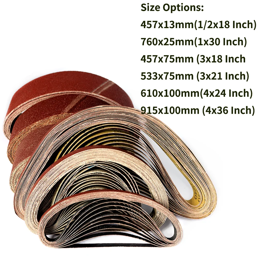 研磨および研磨用の研磨ベルト,アルミニウム,幅457mm, 760mm, 533mm, 610mm, 915mm, 80mm,120, 150 grits