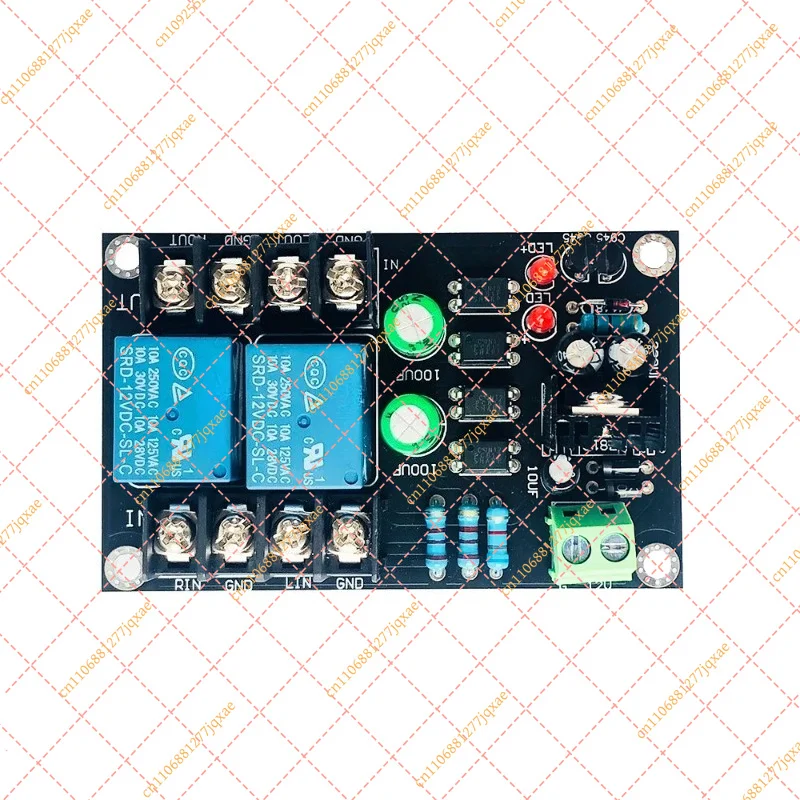 2.0 Digital Power Amplifier Speaker Protection Board 300W, Delay Relay Module