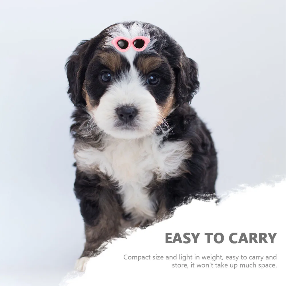 

12pcs Pet Sunglasses Hair Clips For Dogs Cute Hairpins Puppy Head Decor Plastic Pet Headdress Dog Hair Accessories Cosplay Dog