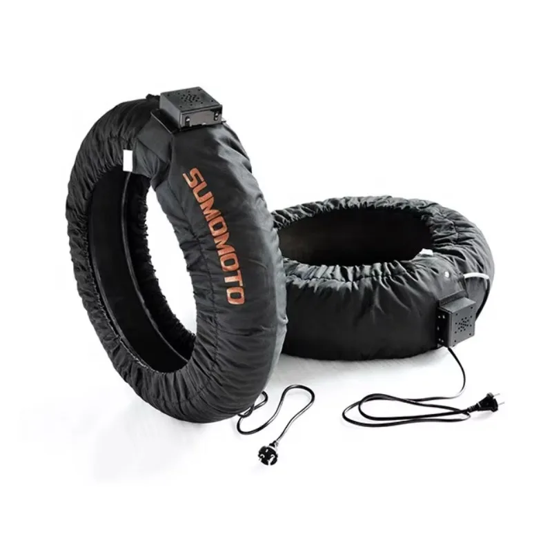 

Xiangyin Motorcycle Tyre Warmer Superbike 190/120mm Digital C6 Motorcycle Racing Tire Warmers Blanket