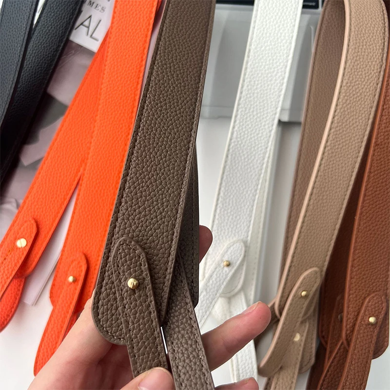 PU Leather Bag Straps For Women Handbag Handle Adjustable Shoulder Crossbody Bag Strap Leather Bag Part Accessories