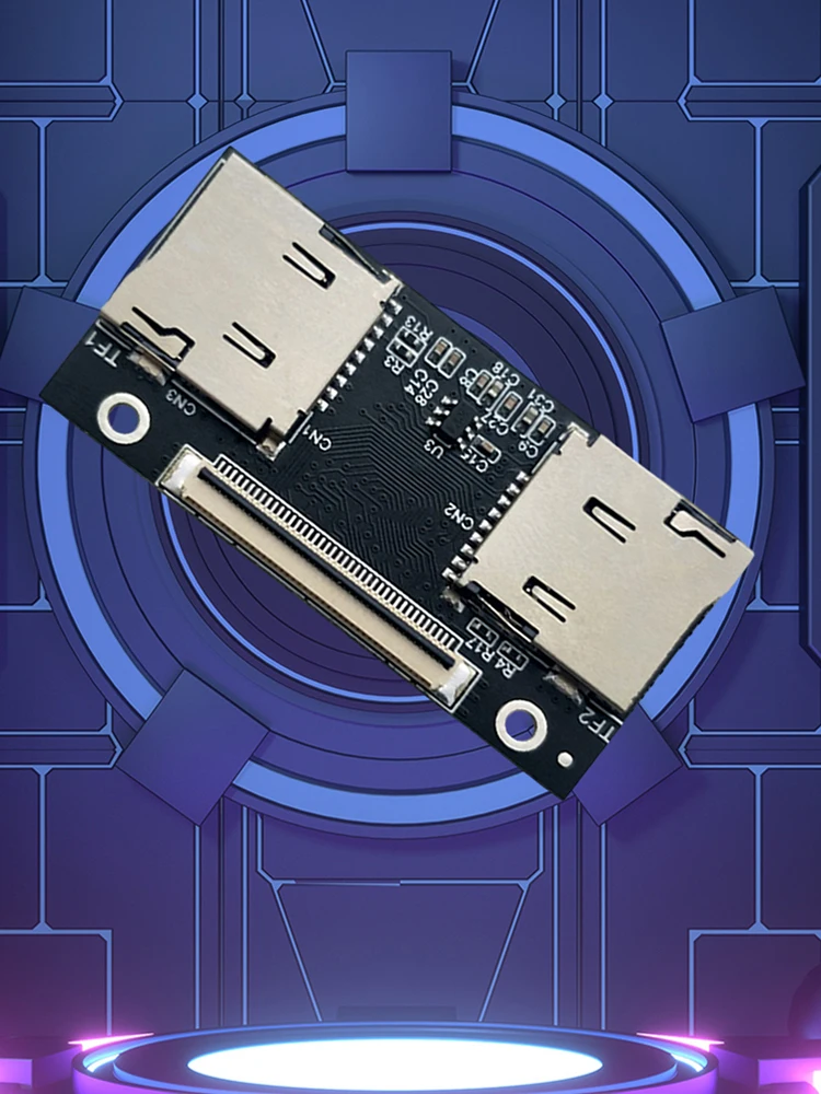 بطاقة تخزين PCB إلى محول CE ZIF SSD بطاقة محول TF متعددة الأغراض 2 بطاقة محول القرص الصلب الصغير لوحدات تحكم الألعاب لأجهزة الكمبيوتر المحمولة