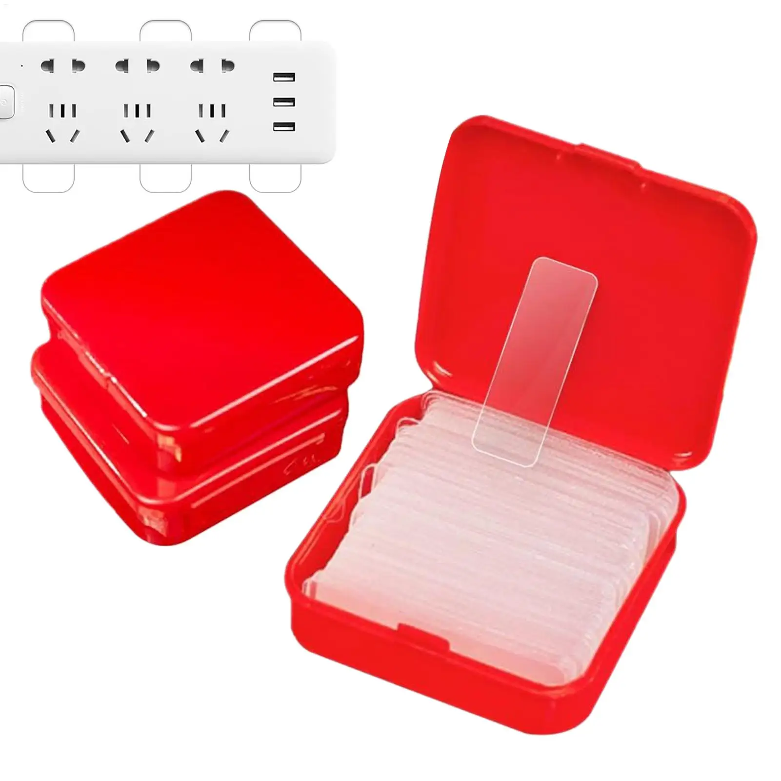 3 Box starkes doppelseitiges Klebeband, starke klebrige Greifer, abnehmbarer doppelseitiger Kleber, transparente Wandaufkleber, vielseitig einsetzbar