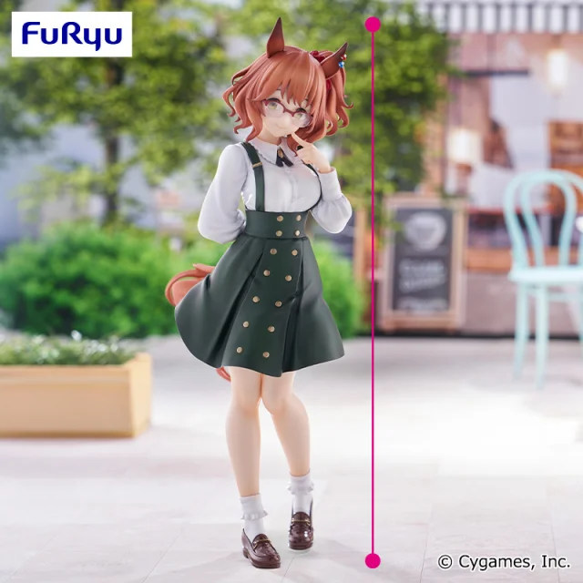 Original furyu uma musume bonito derby aston machan curren chan anime figuras de ação pvc modelo brinquedos