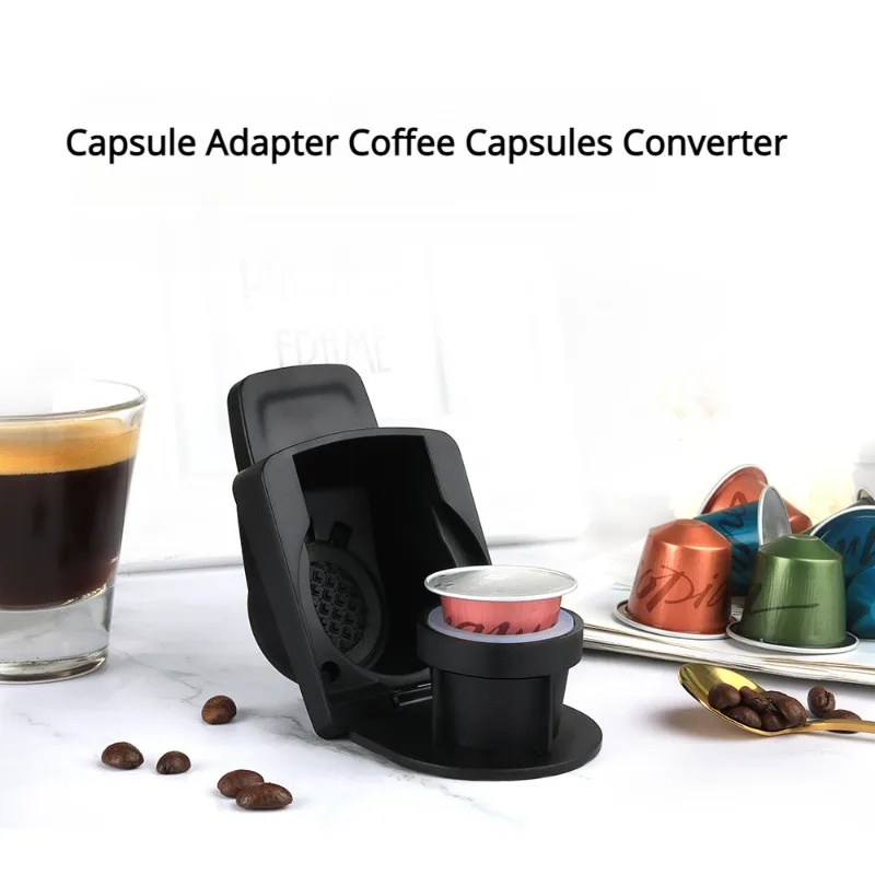 

Capsule Adapter Coffee Capsules Converter Compatible With Nespresso Coffee Capsule Converter for Dolce Gusto Coffee Machines