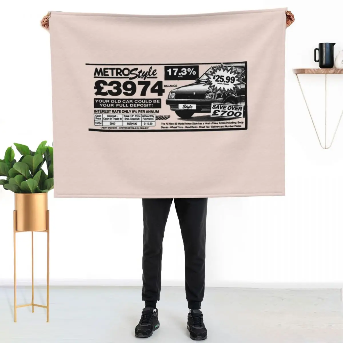 AUSTIN ROVER METRO Throw Blanket Plush Thermals For Travel Large halloween Baby Bed Blankets