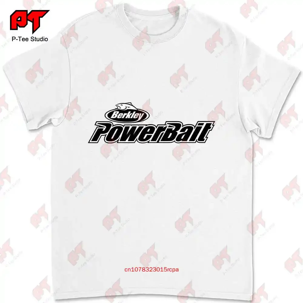 Berkley Power Bait Fishing Gear Soft Hard Rods White T Shirt S M L Xl 2Xl DR47