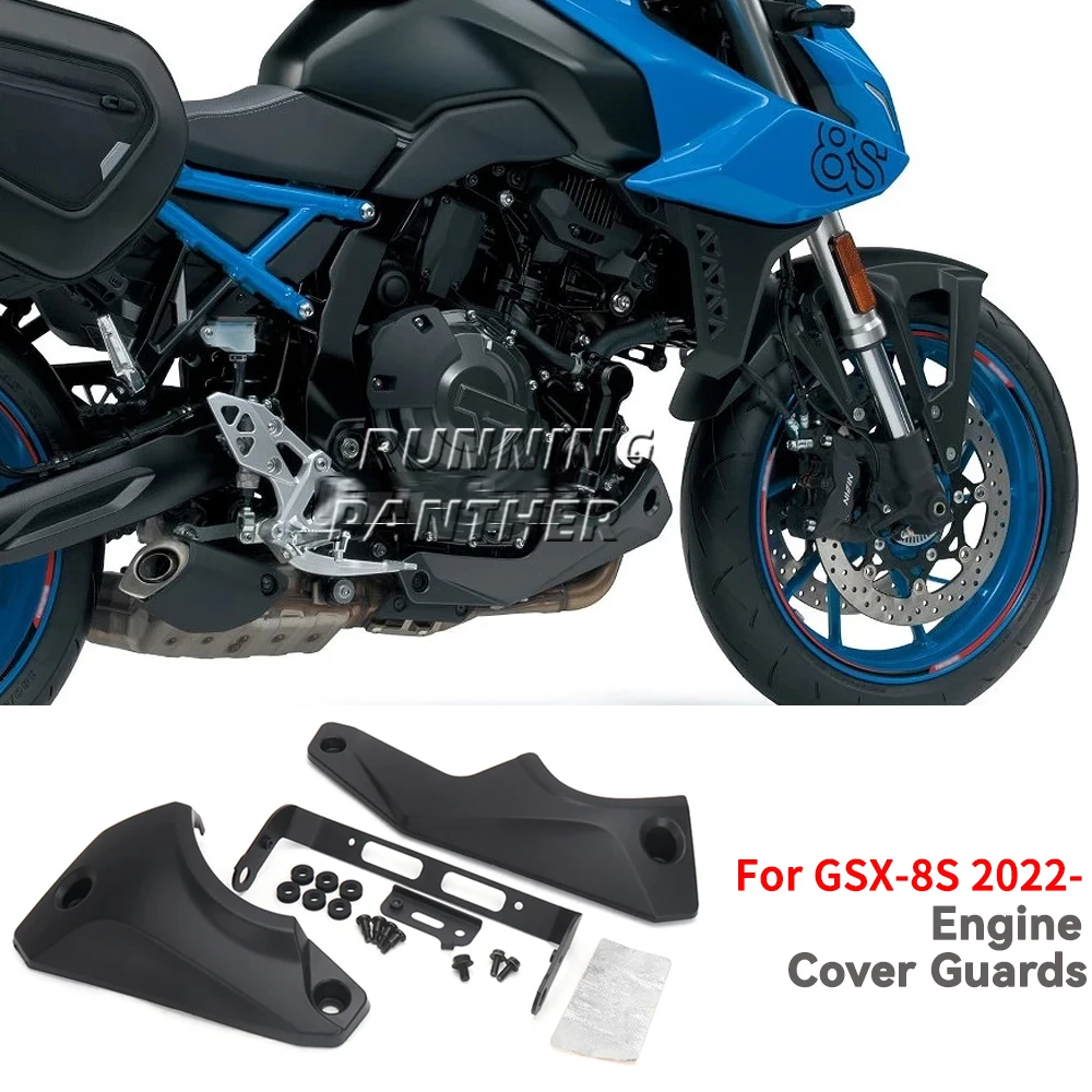 

Motorcycle Accessories Engine Chassis Shroud Fairing Exhaust Shield Guard Protection Cover For Suzuki GSX 8S GSX8S GSX-8S 2022-