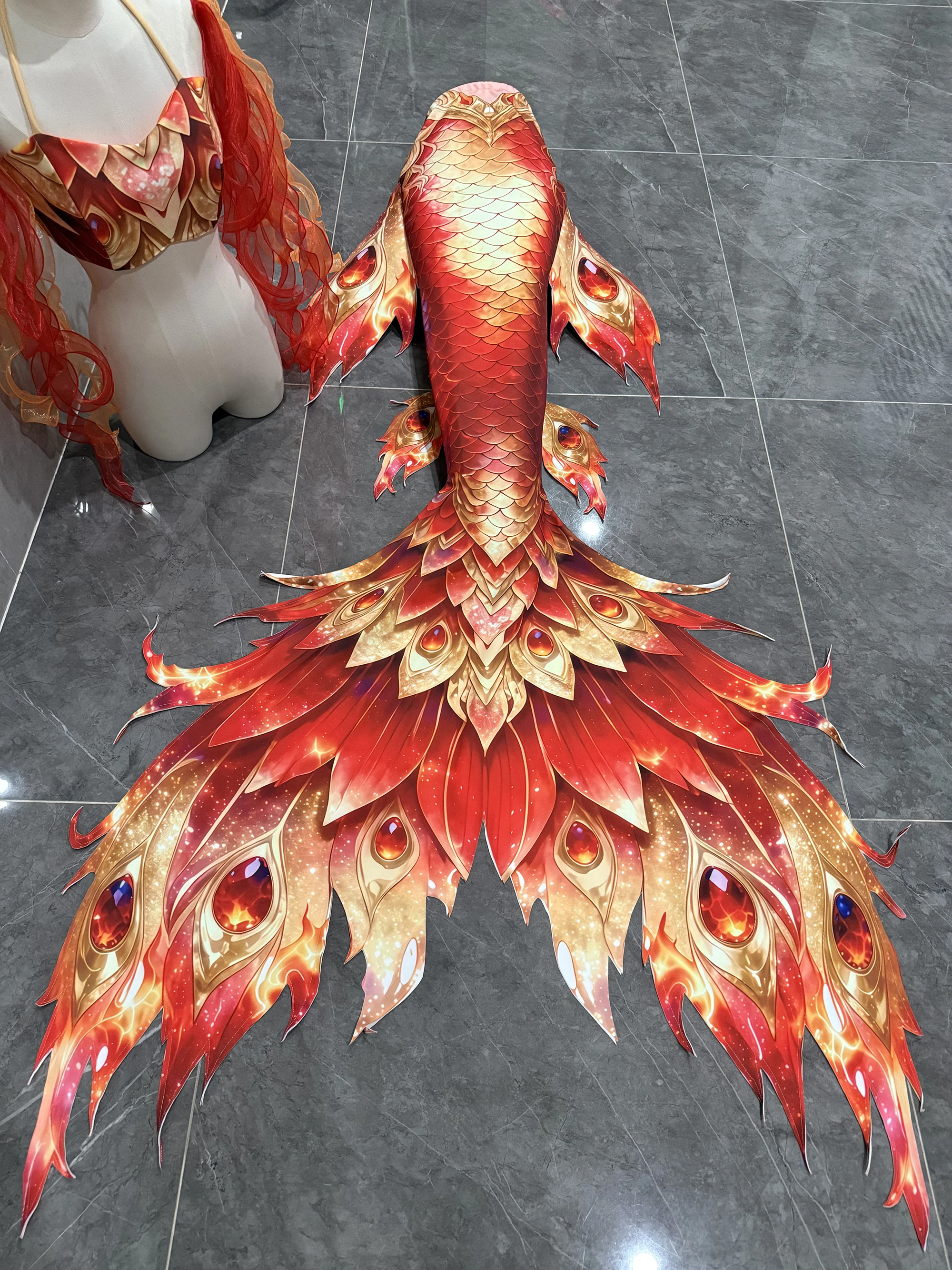 Original Diving Suit Diamond Mermaid Tail For Performance In Aquarium Diving Mahina Tail