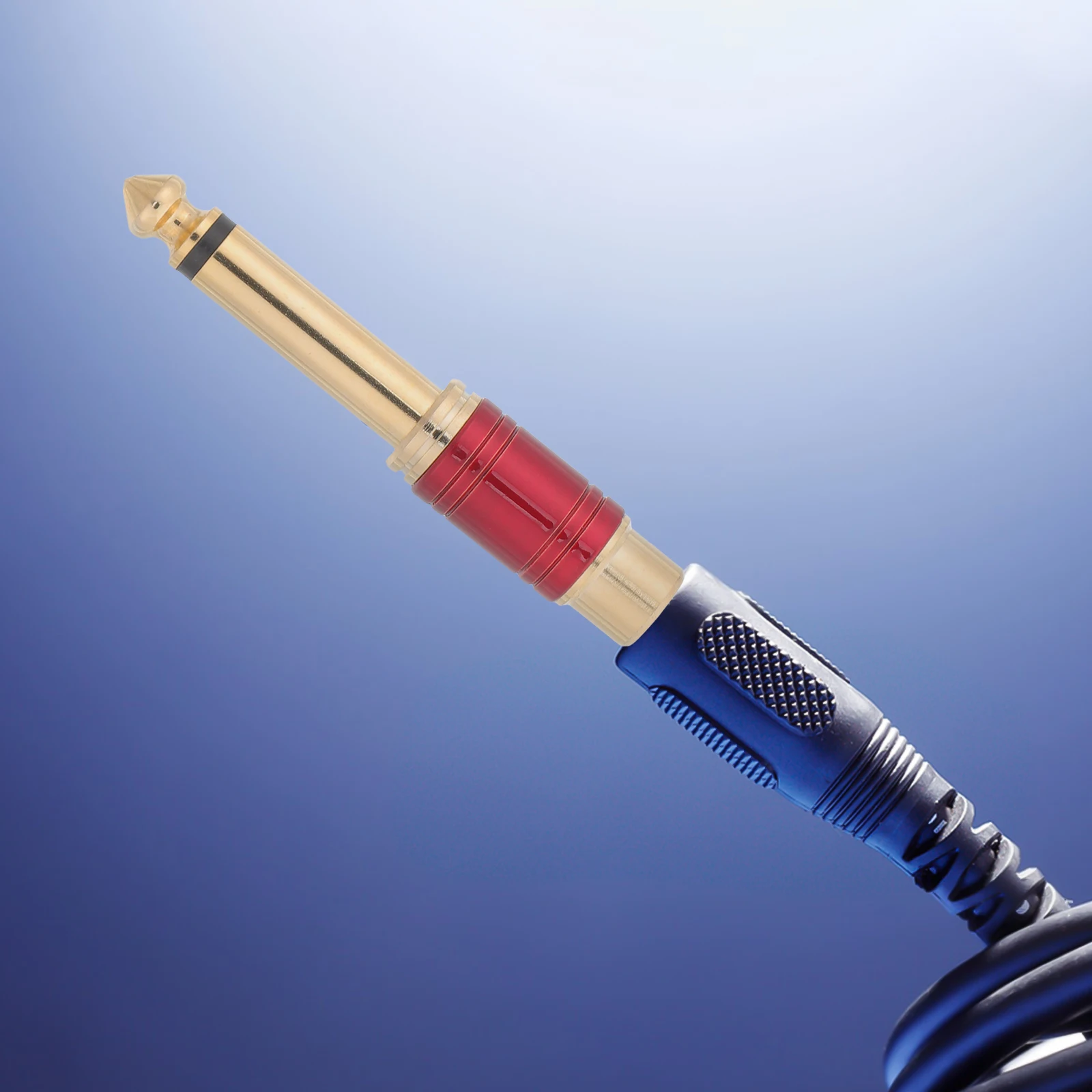

2pcs 6.35Mm Adapter Male To Female Connector Durable Plated Microphone Connector Enhanced Sound Quality Live Performance Red