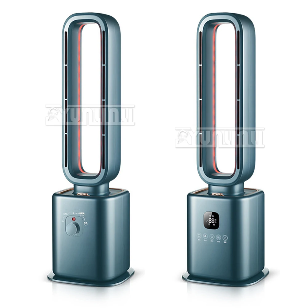 พัดลมฮีตเตอร์ไฟฟ้าแนวตั้ง2200W เครื่องทำความร้อนประหยัดพลังงานสำหรับห้องนอนในครัวเรือน