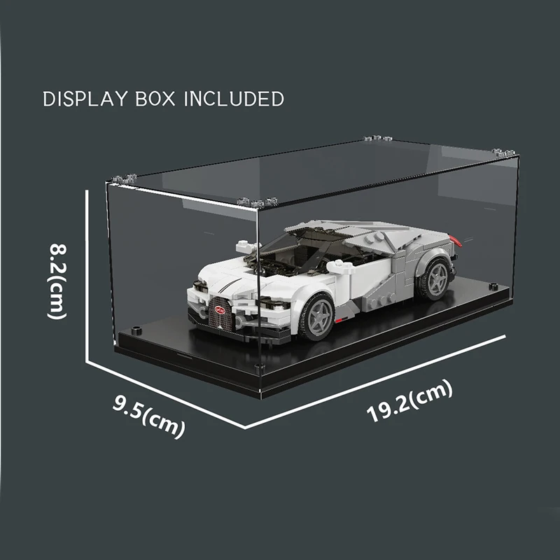 MOLDKING Kit di blocchi per auto sportive MOC Famoso modello di auto Supercar Veicolo da corsa Assemblaggio Mattoni Ornamenti Giocattoli Ragazzi Regali
