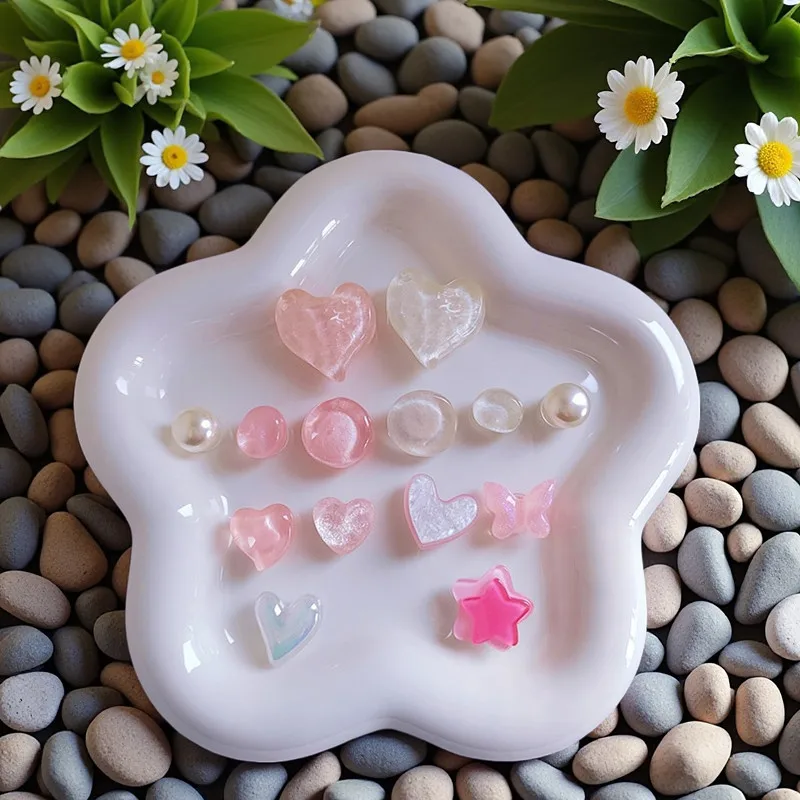 핫세일 패션 트렌드 홀 슈즈 참 DIY 핑크 러브 슈즈 버클 장식 신발 참 샌들 클로그 어린이 선물