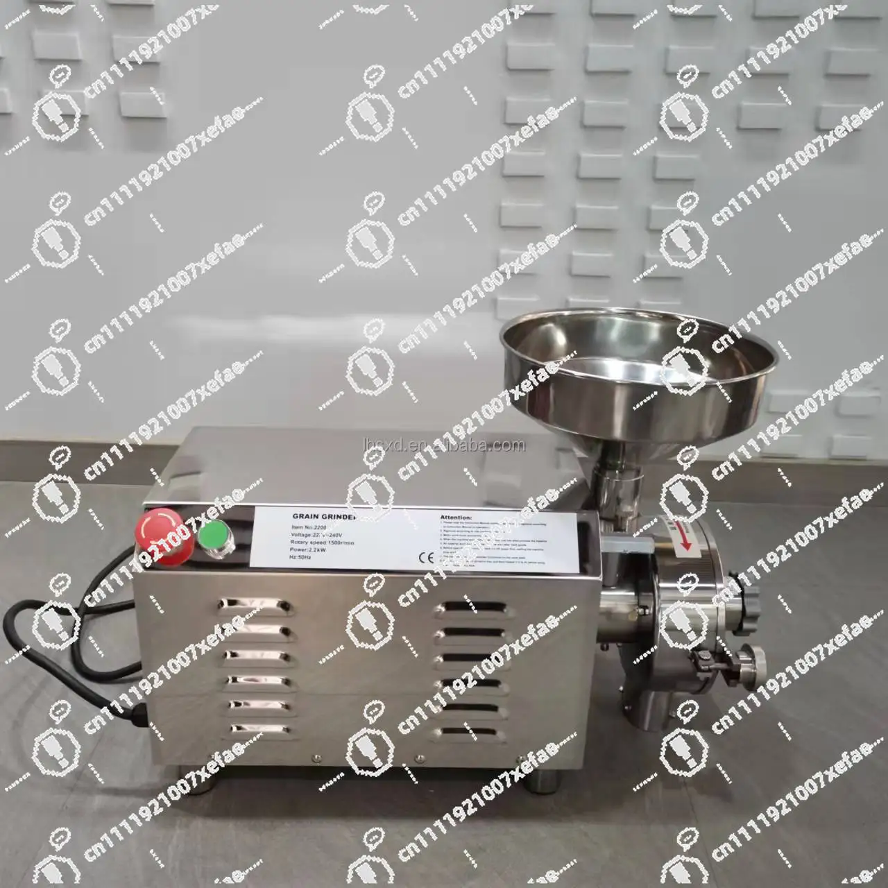 Automatic Stainless Steel Grinder Mini Chili Powder Maker
