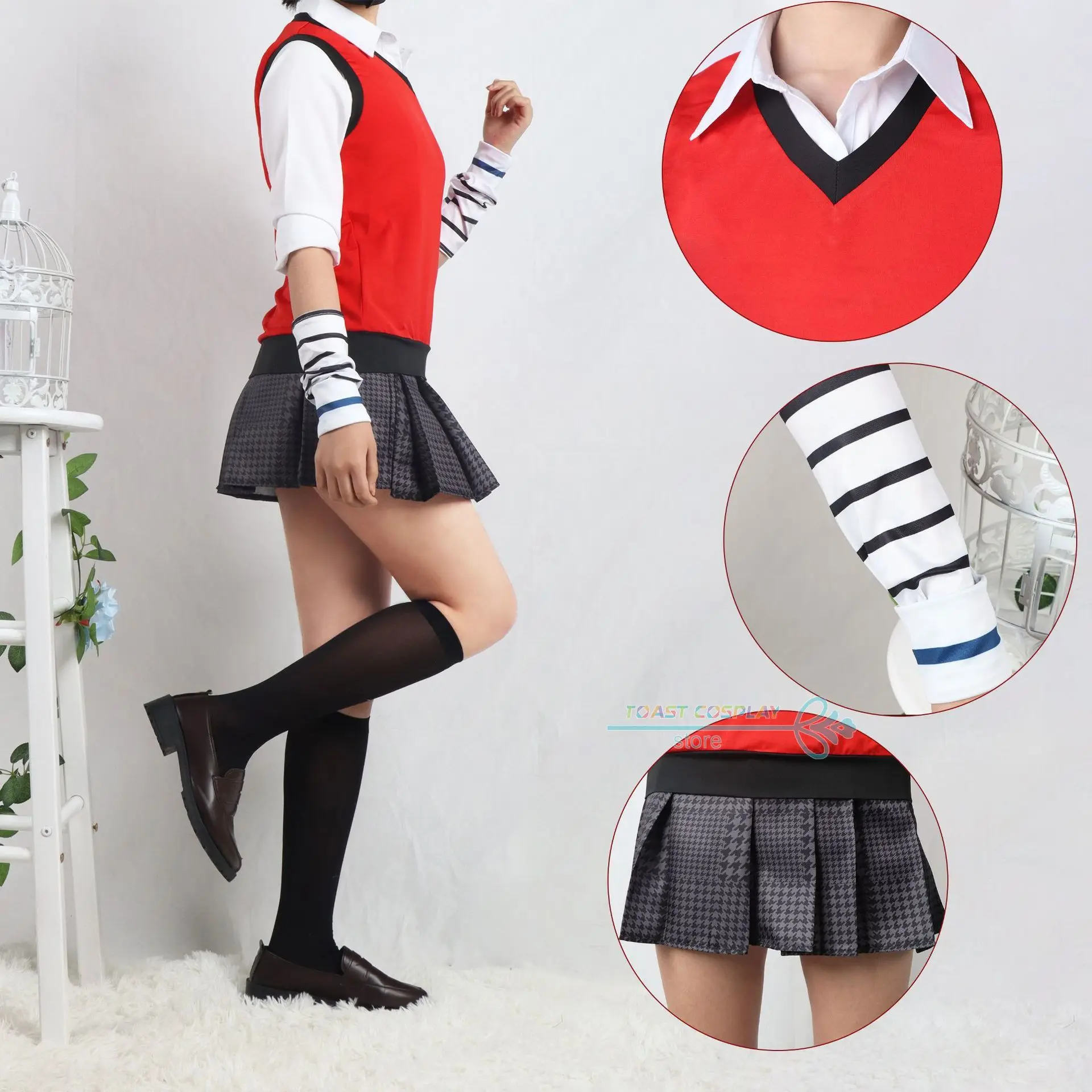 Midari Ikshima Cosplay Outfits Anime Kakegurui - Compulsive Gambler Midari Ikshima Cosplay Costume Wig Halloween Party Clothes