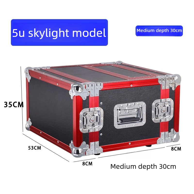 Customized 4U Microphone Air Case Cabinet 5U Wireless Receiver Microphone 3U Case Aluminum Alloy 2U Chassis 6U