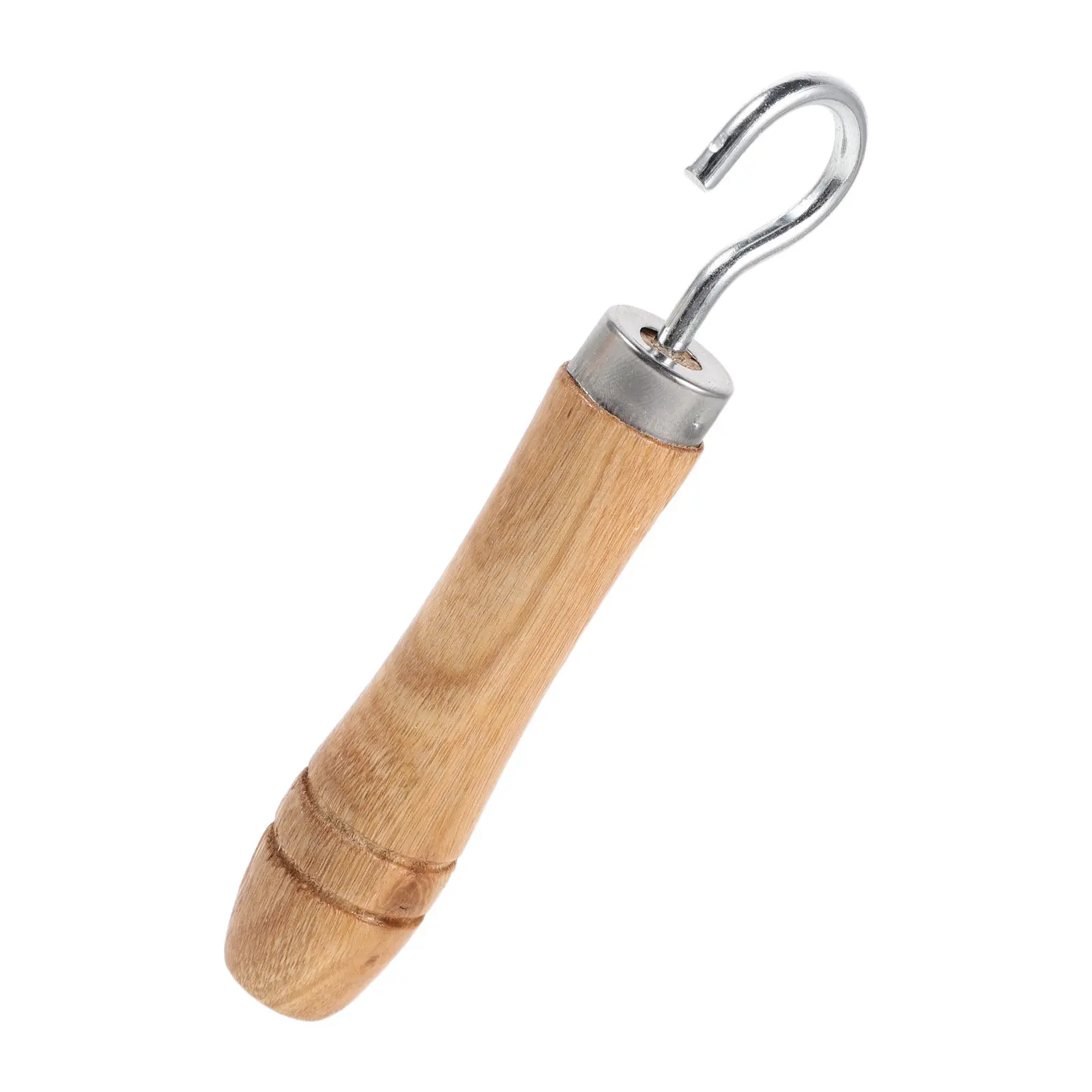 Wooden Handle Zipper Assistance Tool Easy Dressing Aid for Elderly One Hand Zipper Pull Assist Device for Seniors