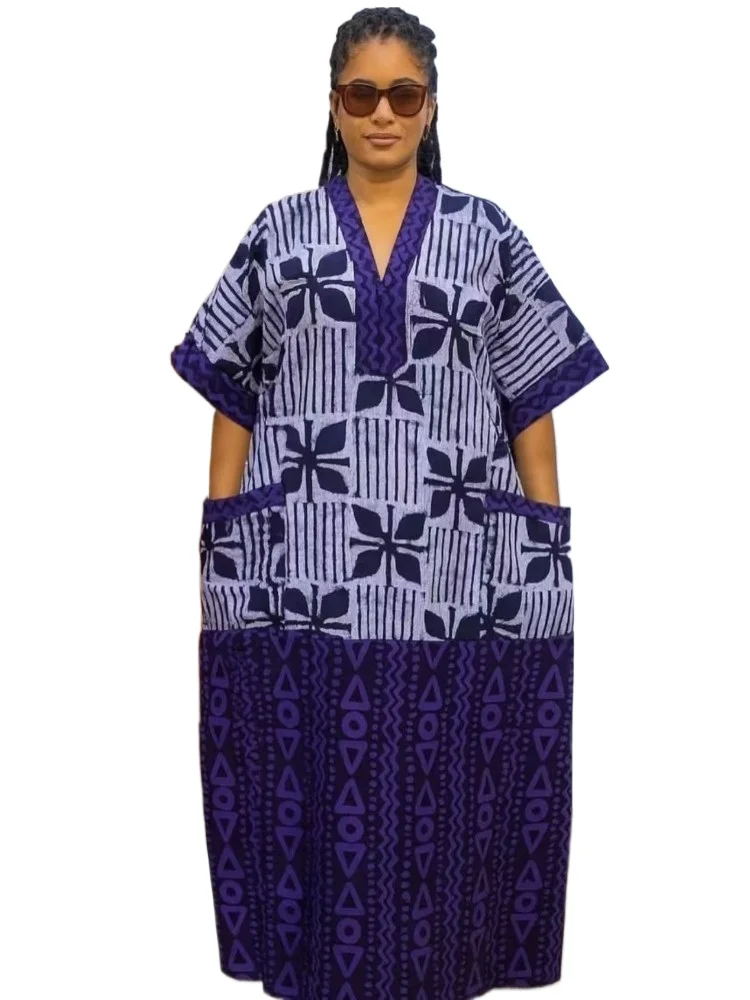 

Халат абайя, мусульманский кафтан, платье макси, 2026, африканские платья больших размеров для женщин, традиционная африканская одежда, платье Дашики Анкара