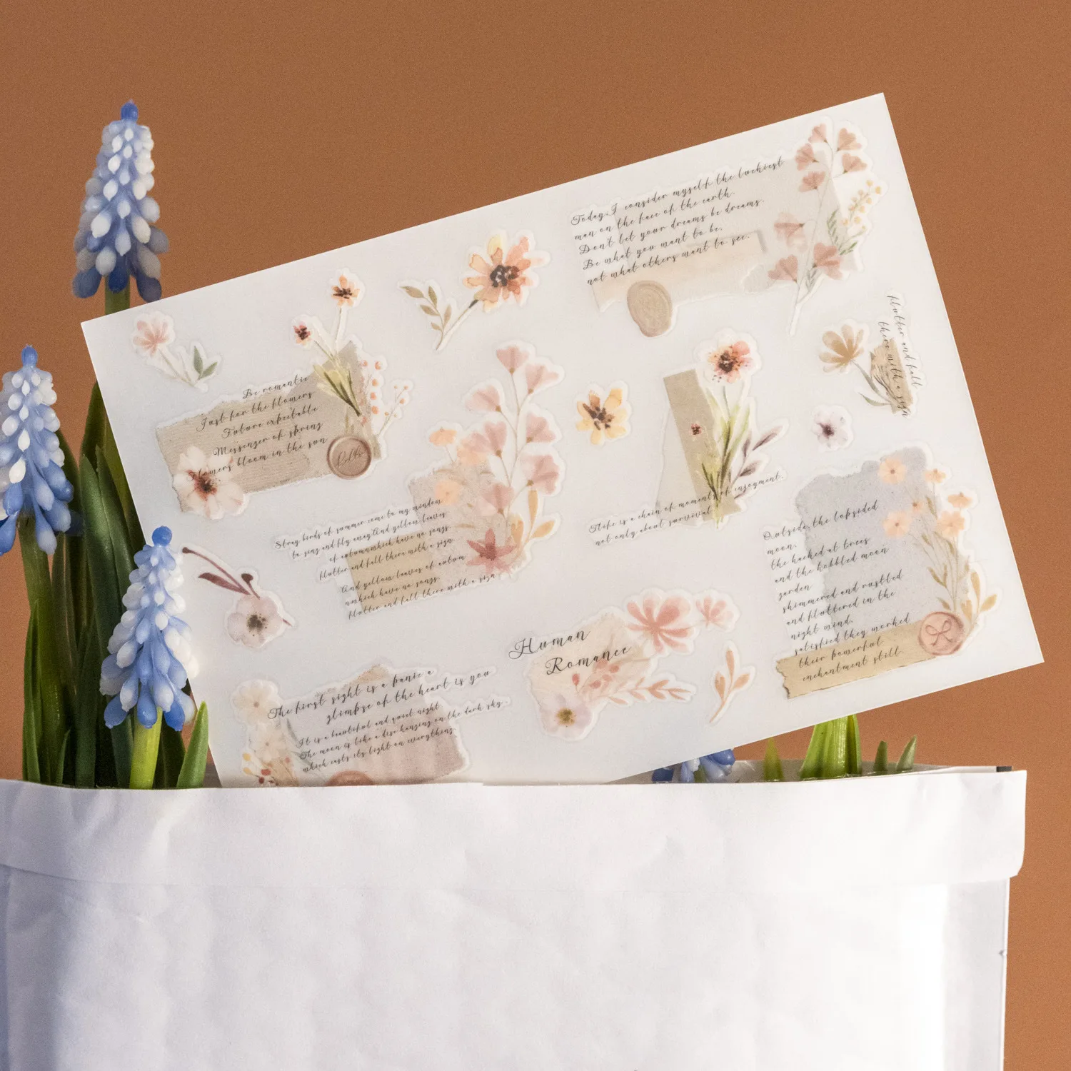 Estetyczne naklejki kwiatowe d – Art Craft Making recenzja i cena