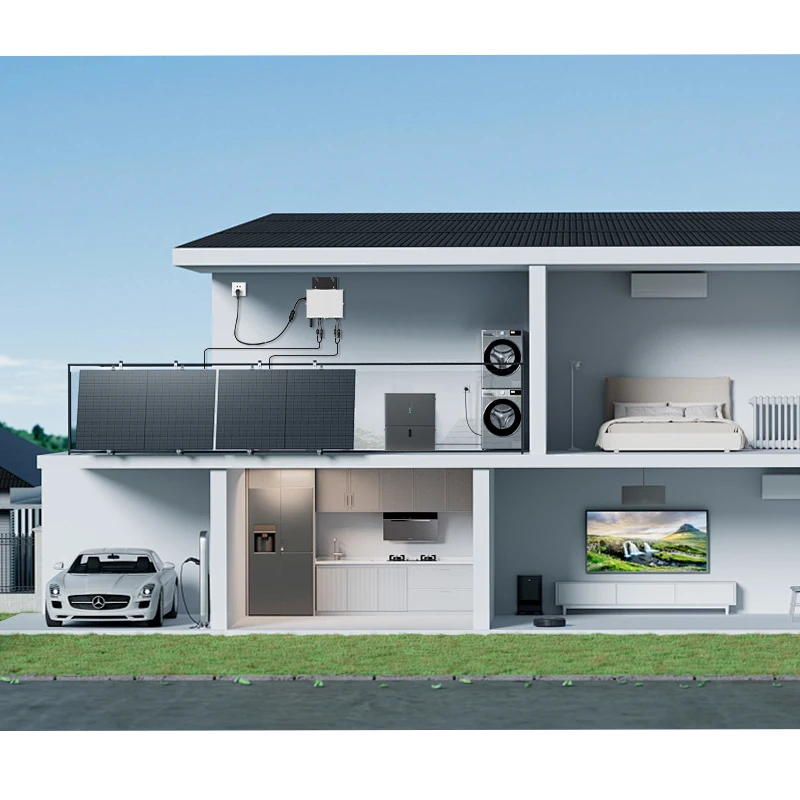 Latest Wholesale Europe Solar Panel Rack Kit Balcony Home Solar Plant 800W 1600W 220V 230V Balcony PV Mounting System