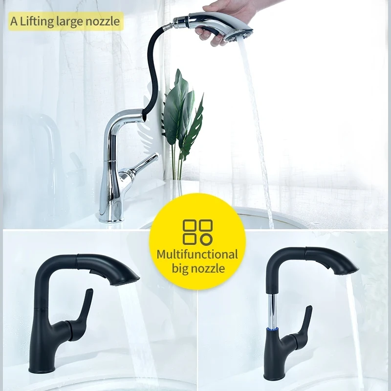 الحمام الأسود حوض الحنفيات المرحاض غسل الشعر قطعة أثرية كرين حوض غسيل خلاط المياه الصنبور الأسود عقد رأس دش #1