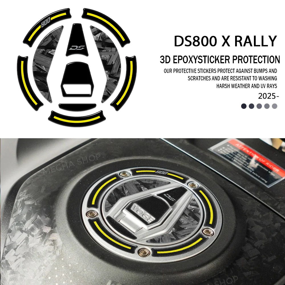 

DS800X Fuel Cap Sticker Protection Accessory Kit For Voge DS800X Rally 2025-