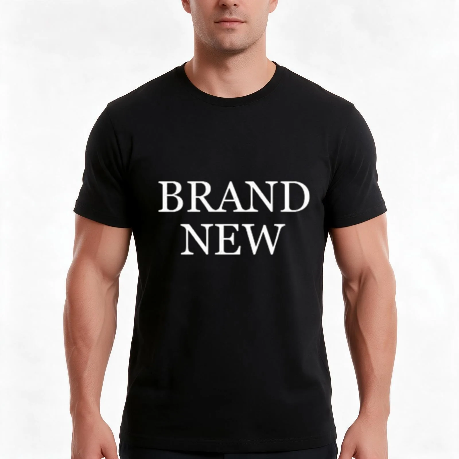 Brand New Band Logo official Baseball ? Sleeve T-Shirt, Summer Casual Cotton Tee, Oversized Streetwear Tops, Unisex Men Women