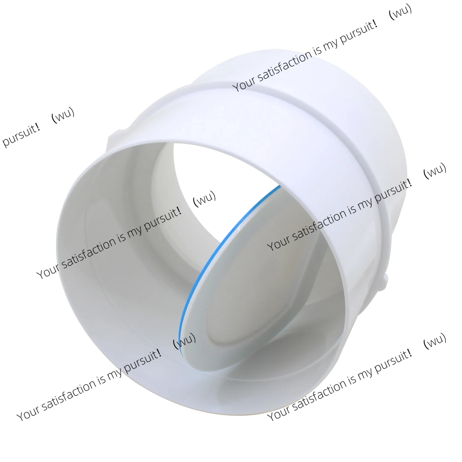 PVC exhaust pipe inspection check valve for kiction pvc exhaust fan valve