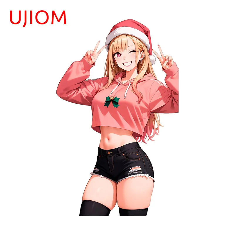 UJIOM Marin Kitagawa Anime-Wandaufkleber, Kawaii, lustiger Vinyl-Aufkleber zum Abdecken von Kratzern, perfekt für Kleiderschrank, Computer, Host, Laptop