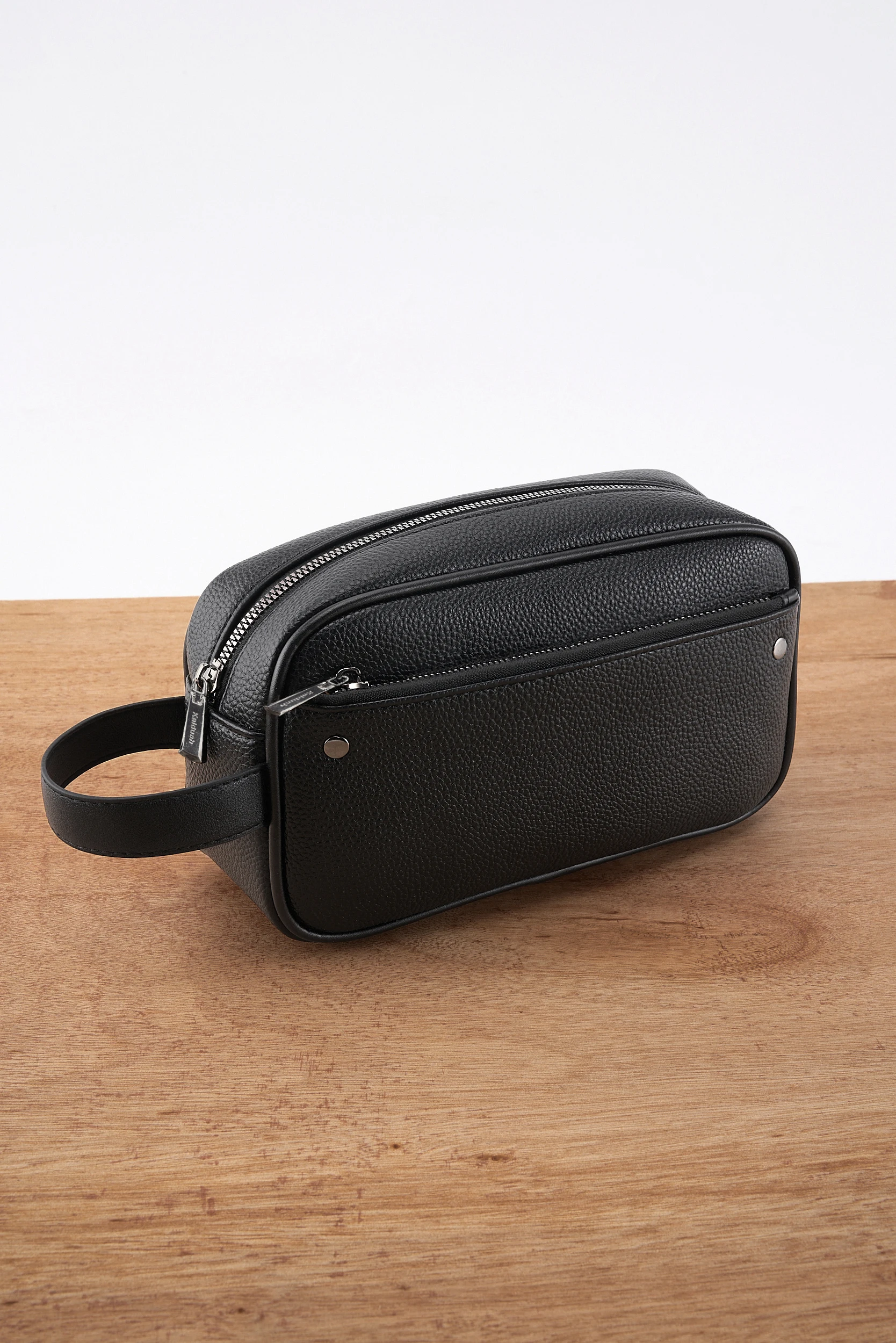 Men's Textured PU Leather Or - đánh giá và giá Edc Carry Bag