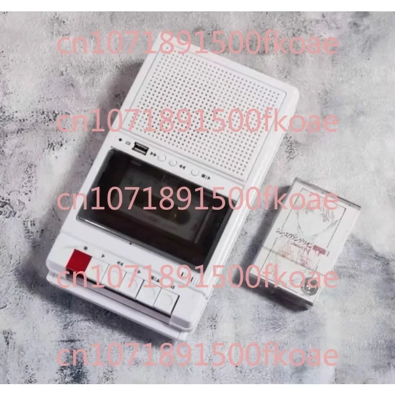 

Портативный магнитофон для записи кассеты с внешним воспроизведением, винтажный магнитофон EVA