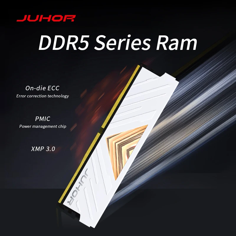 JUHOR DDR5 RAM 16GB 4800MHz  5600MHz 6000MHz Computer Gaming Desktop Memory