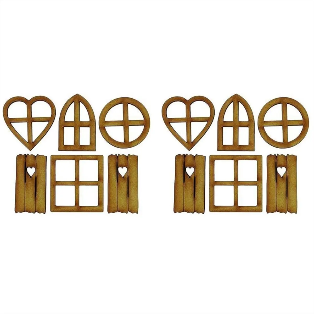 T34C Wooden Fairy Garden Door,Miniature Garden Buildings , Garden Sculptures and Statues