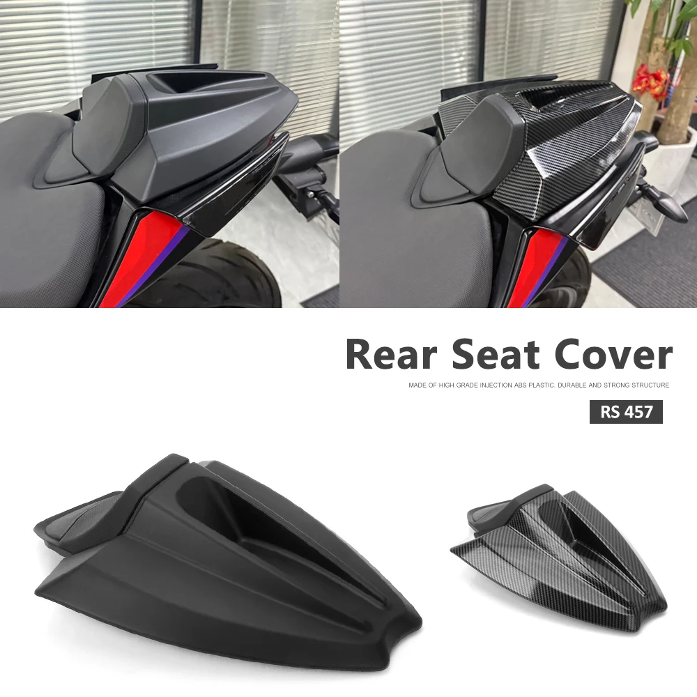 

For Aprilia RS457 RS 457 2024 2025 Motorcycle Passenger Pillion Rear Seat Cover Cowl Solo Fairing Accessories