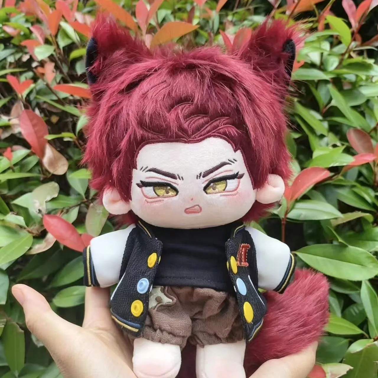20cm Anime Love and Deepspace Valko Plushie Stuffed Valko Dress-up Plush Doll Body Toy Collectible Figure Birthday Xmas Gifts
