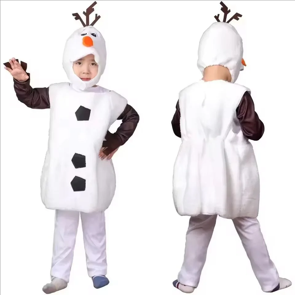 Disfraz de Santa Olaf para Bebés, Lindo Muñeco de Nieve, Traje Navideño para Niños y Niñas, Ropa de Santa, Atuendo Festivo para Niños Pequeños