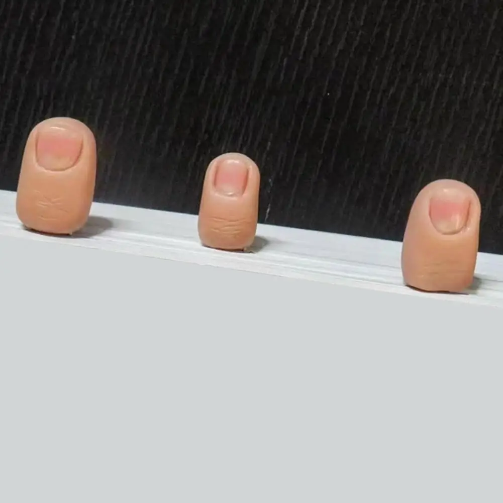 Finger Bookmarks Fun Reading Accessories 3pcs Realistic Finger Paperclip Bookmarks Set 3d Halloween Novelty Page Markers