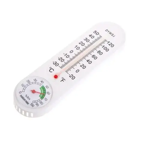 Hot Sales Wall Thermometer Indoor Outdoor Hang Garden Greenhouse Household Office Room Tools Humidity Meter Breeding Thermometer