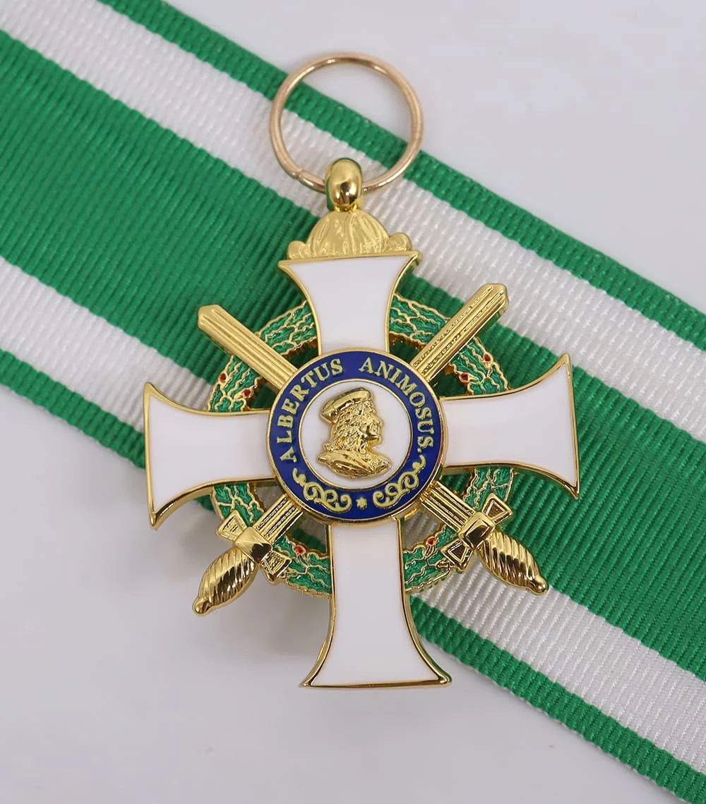 WWI German Knight's Cross of the Royal Saxon Order of Albrecht 1st Class