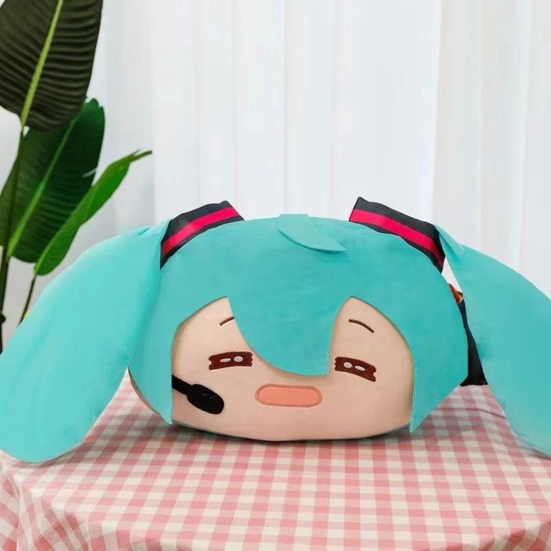 Cute Hatsune Miku Cartoon Anime Soft Pillow Bed Morning Rest Pillow Waist Pillow Tatami Doll Cushion Plush Toy Gift For Women