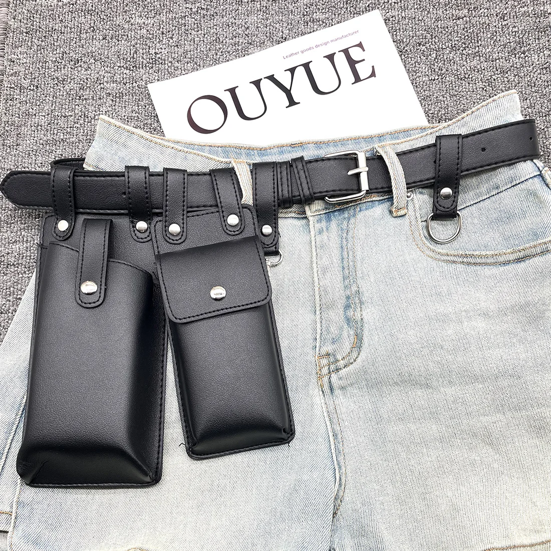 2 ชิ้นผู้หญิงหรูหราเอวกระเป๋า  - Tactical Belt Rigger บทวิจารณ์และราคา