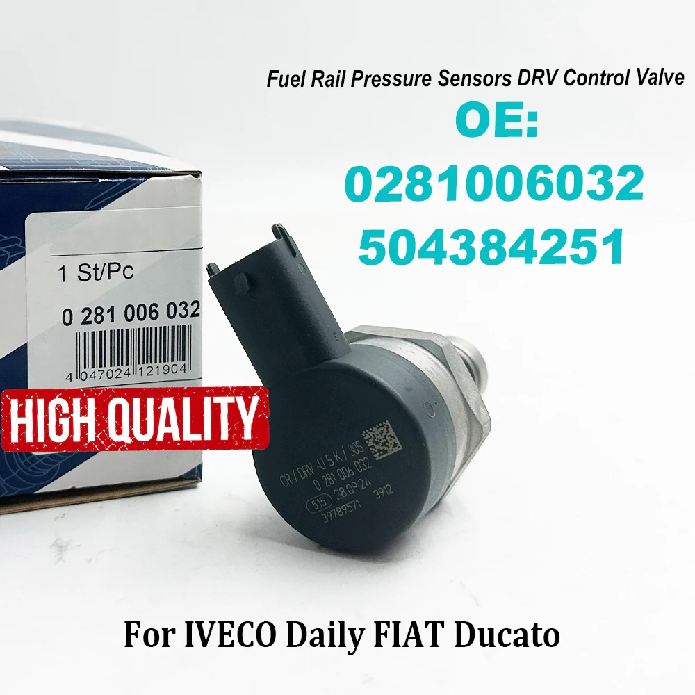 

0281006032 504384251 Common Rail Pressure Regulator Diesel Fuel Pressure Regulator DRV 281006032 For Hyundaii K-IA High Quality