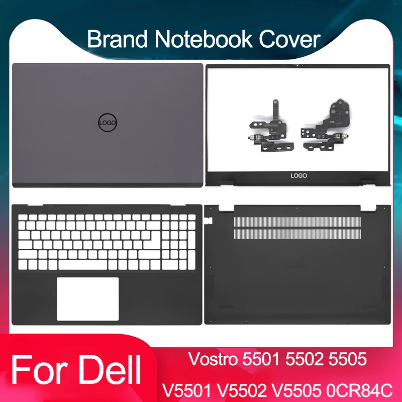 

New For Dell Vostro 15 5501 5502 5505 V5501 V5505 Laptop LCD Back Cover Front Bezel Hinges Palmrest Lower Bottom Case 0PX2JD