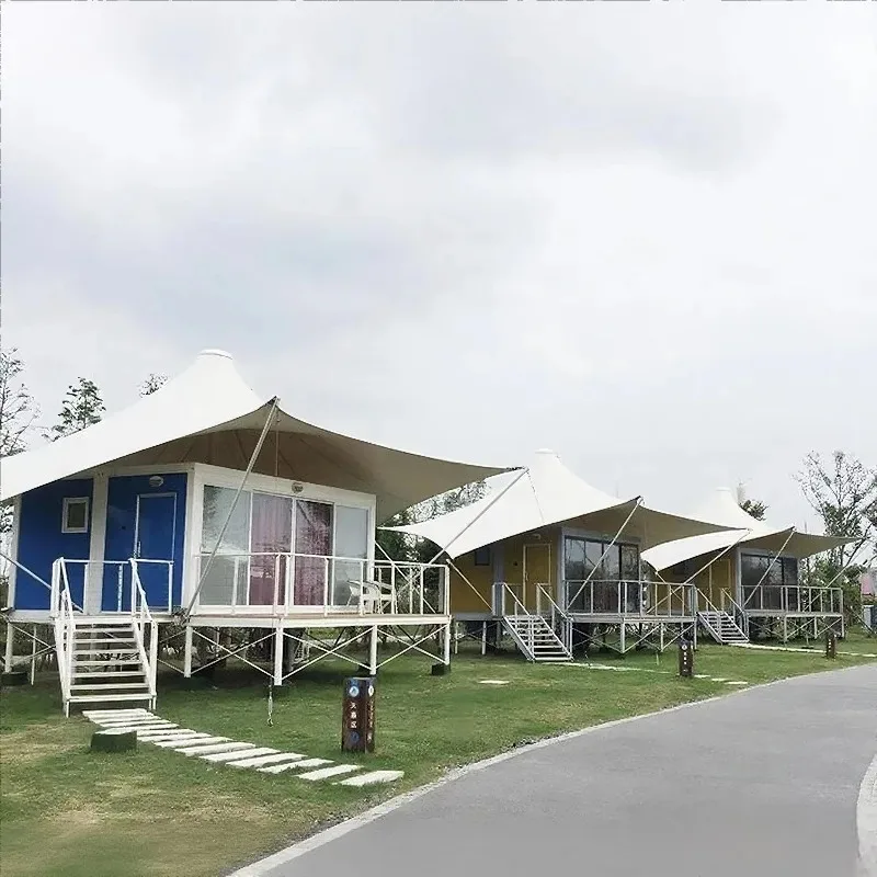 YG Customized 20 40 Ft Luxury Model House Prefab Home Modular Homes Expandable Container House Ready To Live In Tiny House