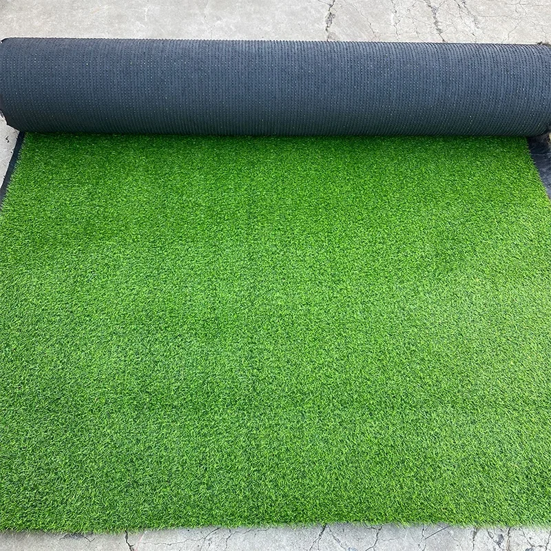 

In stock Wholesale Artificial Natural Carpet Lawn Garden Synthetic Grass PE Football Playground